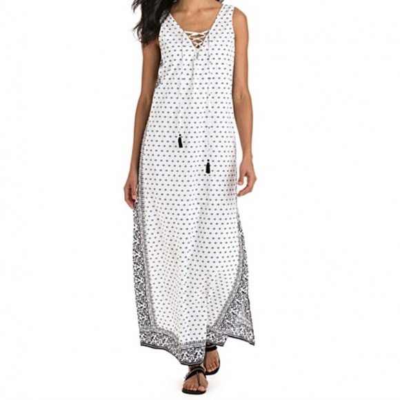 Vineyard Vines Dresses & Skirts - Vineyard Vines "Fan Border Print" Beach Maxi Dress